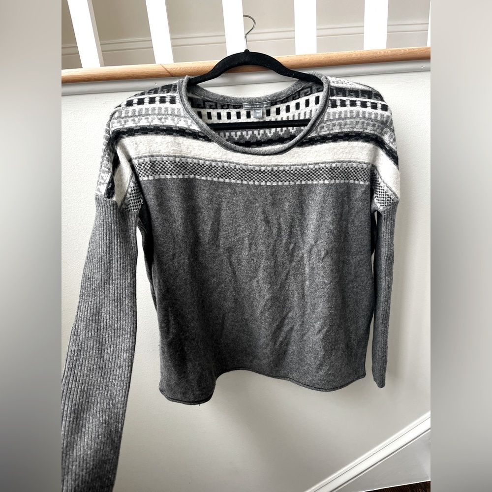James Perse 100% Cashmere Sweater